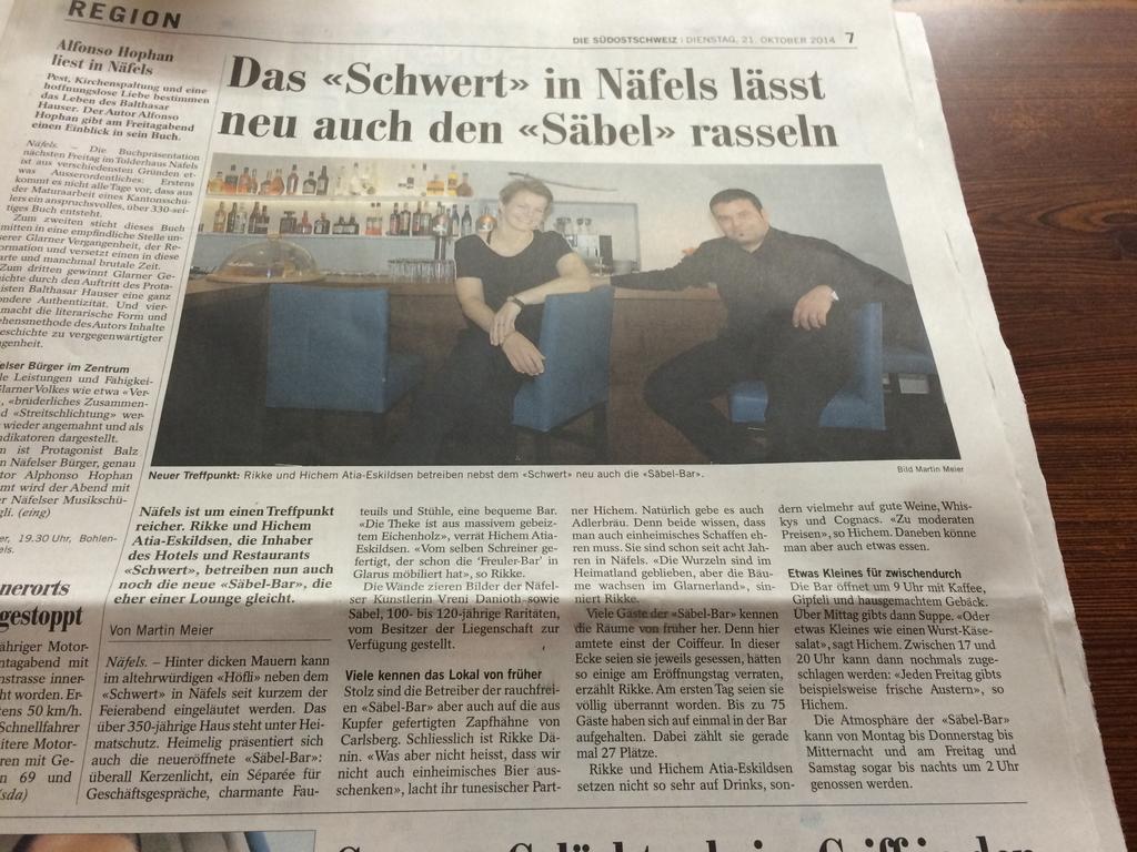 Hotel Schwert Näfels Exteriör bild